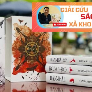 [GIẢI CỨU SÁCH HAY, XẢ KHO CHỐNG Ế] Boxset giới hạn 300 hộp gồm 4 tập bìa cứng – HANNIBAL: Rồng đỏ, Sự im lặng của bầy cừu, Hannibal, Hannibal trỗi dậy - Thomas Harris - BÌNH BOOK