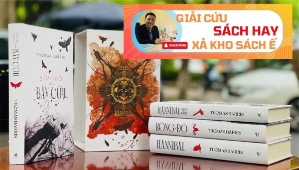 [GIẢI CỨU SÁCH HAY, XẢ KHO CHỐNG Ế] Boxset giới hạn 300 hộp gồm 4 tập bìa cứng – HANNIBAL: Rồng đỏ, Sự im lặng của bầy cừu, Hannibal, Hannibal trỗi dậy - Thomas Harris - BÌNH BOOK