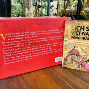 (Boxset trọn bộ 53 tập) LỊCH SỬ VIỆT NAM BẰNG TRANH - Trần Bạch Đằng chủ biên – bìa mềm