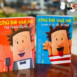 (New York Times Best Seller) (Combo trọn bộ 2c) CHÚ BÉ VUI VẺ - Tập 1+2 - Matt Stanton - Qúy Dương dịch – Hà Giang Books – bìa mềm