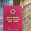 (Phiên bản đặc biệt) [Bìa cứng nẹp góc giấy in hoa] HIẾN PHÁP NƯỚC CỘNG HÒA XÃ HỘI CHỦ NGHĨA VIỆT NAM - Nxb Chính trị Quốc gia sự thật
