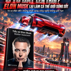 [Phiên bản bìa cứng] TIỂU SỬ ELON MUSK - Walter Isaacson - Nhóm dịch - Alpha Books - NXB Công Thương.