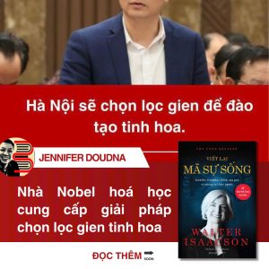 [Đạt giải quốc gia 2025](Bìa mềm) VIẾT LẠI MÃ SỰ SỐNG: Jennifer Doudna, chỉnh sửa gen và tương lai loài người  – Walter Isaacson - Hiền Nguyễn, Lưu Trung Kiên dịch – Omega – NXB Thế giới