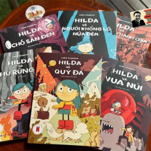 (Bộ 6 tập) HILDA –  Luke Pearson – Đông A