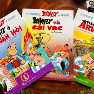 [Combo 3 Cuốn – In màu toàn bộ] ASTERIX (Astérix - Chiếc Khiên Arverne; Astérix Và Cái Vạc và Astérix Ở Thế Vận Hội) –NXB Kim Đồng