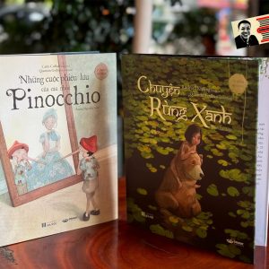 (Combo 2 cuốn, Bìa Cứng In Màu) CHUYỆN RỪNG XANH, NHỮNG CUỘC PHIÊU LƯU CỦA CẬU NHÓC PINOCCHIO - Crabit Kidbooks