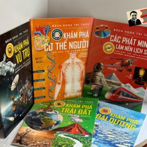 (Bộ sách Song Ngữ Việt – Anh) COMBO 5 CUỐN BÁCH KHOA TRI THỨC - Encyclopedia of Science – Bramblekids – Phạm Danh Việt dịch – Hà Giang Books – NXB Dân trí