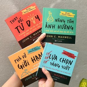 (4 CUỐN) BỘ SÁCH MAXWELL MOMENTS – John C. Maxwell – Alphabooks – NXB Công Thương
