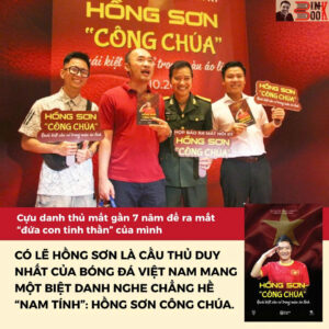 (Bìa cứng) HỒNG SƠN "CÔNG CHÚA" - Quái Kiệt Sân Cỏ Trong Màu Áo Lính - Nhà báo Bảo Thắng - Cường Vũ chấp bút và biên soạn - TH Books