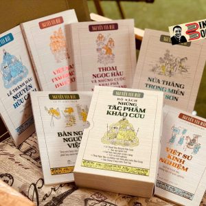(Boxset 6 Cuốn) BỘ SÁCH NHỮNG TÁC PHẨM KHẢO CỨU: Lễ Thành Hầu Nguyễn Hữu Cảnh, Bản ngã người Việt, Việt Nam tam giáo sử đại cương, Việt sử kinh nghiệm, Thoại Ngọc Hầu và những cuộc khai phá miền Hậu Giang, Nửa tháng trong miền Thất Sơn - Nguyễn Văn Hầu - NXB Trẻ
