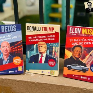 COMBO 3 CUỐN NHỮNG BỘ ÓC TỶ ĐÔ: Donald Trump, Elon Musk, Jeff Bezos - The Gurus - Chuyên gia Nguyễn Hoàng Phương Hiệu đính - Bizbooks
