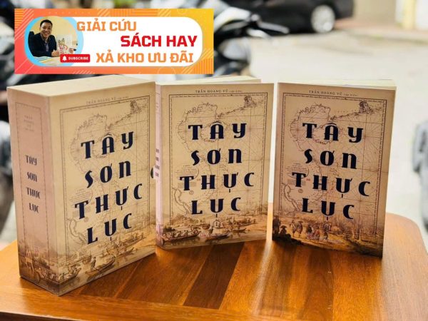 (Boxset Trọn Bộ 2 Tập) TÂY SƠN THỰC LỤC - Trần Hoàng Vũ Tập biên - Tri Thức Trẻ Books