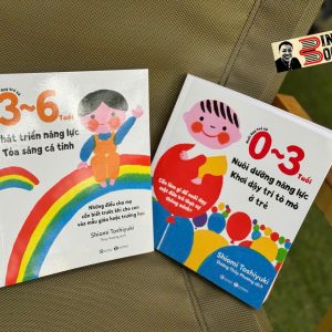 (Combo 2 cuốn) NUÔI DẠY TRẺ TỪ 0-3 TUỔI, NUÔI DẠY TRẺ TỪ 3-6 TUỔI - Shiomi Yoshihiko - Dương Thùy Phương dịch – Thái Hà Books