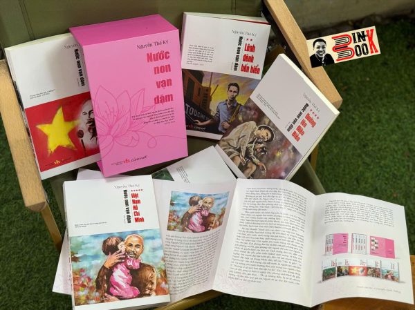 (Boxset trọn bộ 5 tập) Bộ tiểu thuyết Nước Non Vạn Dặm – Nguyễn Thế Kỷ – Liên Việt Books