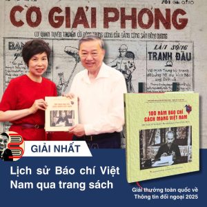 (Bìa Cứng) 100 NĂM BÁO CHÍ CÁCH MẠNG VIỆT NAM 1925-2025 - Ban Tuyên giáo và Dân vận Trung ương - Thông tấn xã Việt Nam