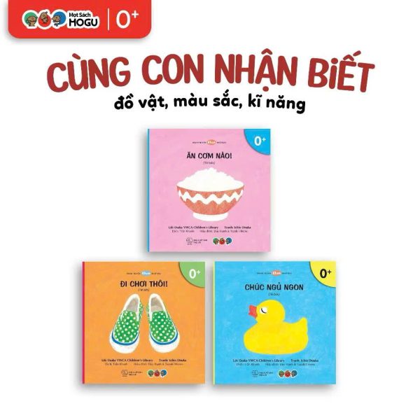 COMBO CÙNG BÉ LÀM QUEN – Osaka YWCA Children's Library và Ichio Otsuka – Lê Hiền dịch – Mọt Sách Mogu