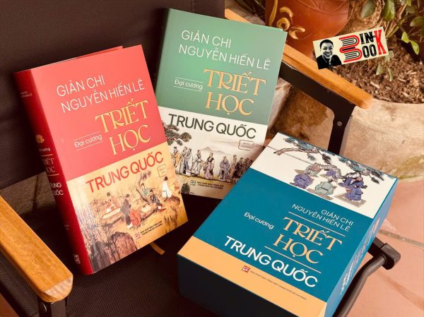 (Bìa cứng) BOXSET 2 CUỐN ĐẠI CƯƠNG TRIẾT HỌC TRUNG QUỐC: Quyển Thượng, Quyển Hạ - Giản Chi, Nguyễn Hiến Lê - Nhà xuất bản Tổng hợp TP. HCM