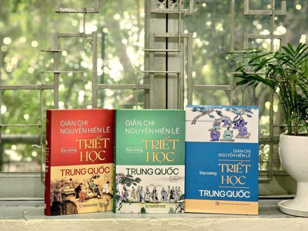 (Bìa cứng) BOXSET 2 CUỐN ĐẠI CƯƠNG TRIẾT HỌC TRUNG QUỐC: Quyển Thượng, Quyển Hạ - Giản Chi, Nguyễn Hiến Lê - Nhà xuất bản Tổng hợp TP. HCM