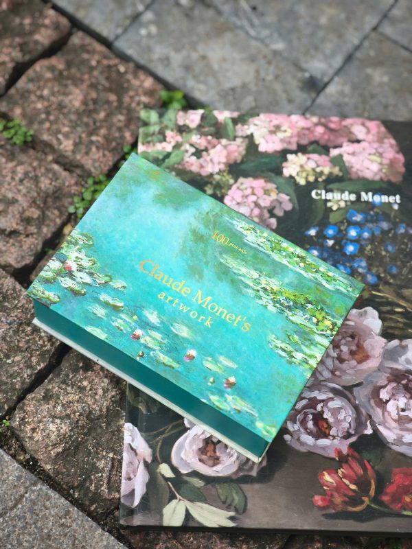 BỘ 100 POSTCARD TRANH MONET, GIẤY MỸ THUẬT 300G CAO CẤP – Nho Xanh