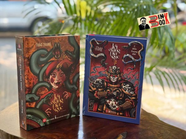 (Combo 2 phần, Bìa cứng) TẾT Ở LÀNG ĐỊA NGỤC 1, 2 - Thảo Trang - Đinh Tị, Saola Books