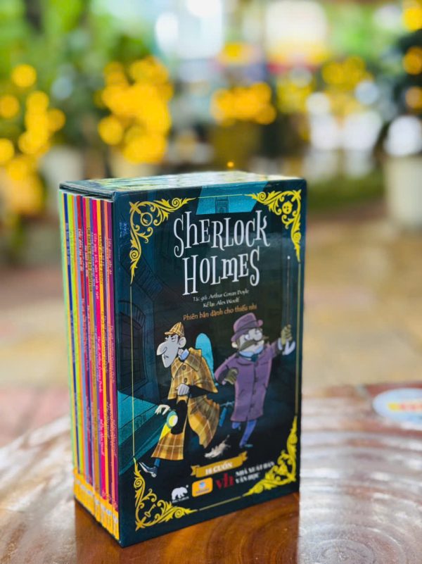 (Boxset 16 Cuốn) SHERLOCK HOLMES - Phiên Bản Dành Cho Thiếu Nhi - Arthur Conan Doyle - Nhân Dân Books - NXB Văn Học