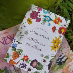 BỘ 100 POSTCARD PETALA & FOLIA - Minh Họa Thực Vật Nghệ Thuật - Giấy Mỹ Thuật 300g Cao Cấp - Nho Xanh