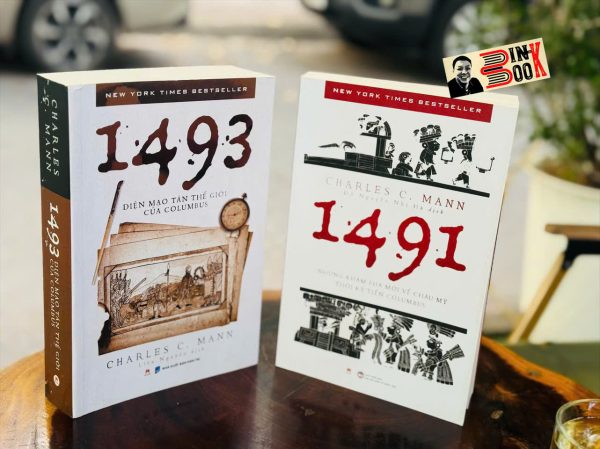 [Giải cứu sách hay, xả kho chống ế 45%] Combo 2 cuốn: 1491 NHỮNG KHÁM PHÁ MỚI VỀ CHÂU MỸ THỜI KỲ TIỀN COLUMBUS, 1493 DIỆN MẠO TÂN THẾ GIỚI CỦA COLUMBUS – Charles C. Mann – Huy Hoàng books – NXB Đại học Kinh tế Quốc dân, NXB Dân Trí