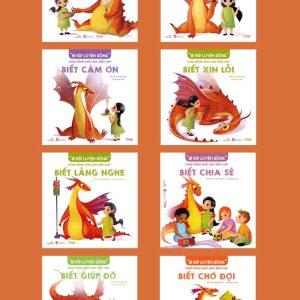[Trọn bộ 8 cuốn] “BÍ KÍP LUYỆN RỒNG” – CÙNG RỒNG NHỎ HỌC ĐIỀU HAY - Anna Láng – Vizibook