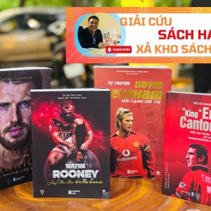 [Giải cứu sách hay, xả kho sách ế] Combo các huyền thoại Man Utd: CARRICK + CANTONA + BECKHAM + ROONEY – THBooks