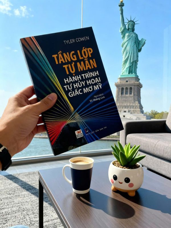 TẦNG LỚP TỰ MÃN HÀNH TRÌNH TỰ HỦY HOẠI GIẤC MƠ MỸ - Tyler Cowen - Vũ Hoàng Linh dịch - Trung tâm XB Sách Quốc Tế - NXB Dân Trí