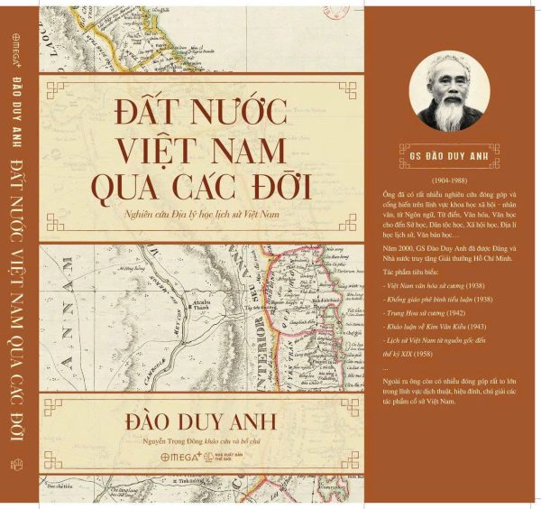 (Tái bản 2025)  ĐẤT NƯỚC VIỆT NAM QUA CÁC ĐỜI - Nghiên cứu địa lý học lịch sử Việt Nam – Omega Plus