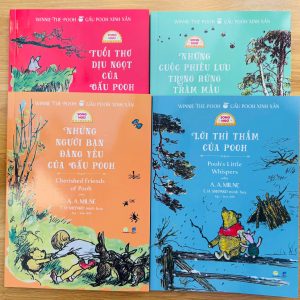 (Trọn bộ 4 tập) GẤU POOH XINH XẮN – A.A.Milne – HG Books