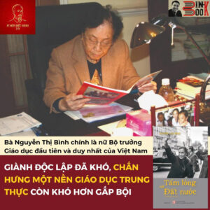 (Bìa cứng) TẤM LÒNG VỚI ĐẤT NƯỚC - Nguyễn Thị Bình - Omega Plus