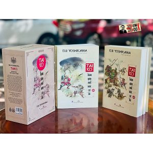 (Giải cứu sách) Boxset 2 tập, tranh minh họa màu - TAIKO - TRĂM NĂM MỘT GIẤC CƠ ĐỒ – Eiji Yoshikawa - Nguyễn Đăng Thuần dịch - Huy Hoang Books - Bìa mềm