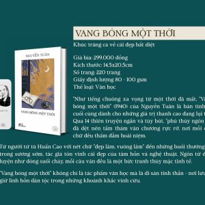 (Ấn bản đặc biệt kỷ niệm 20 năm Nhã Nam) VANG BÓNG MỘT THỜI - Nguyễn Tuân - Nhã Nam