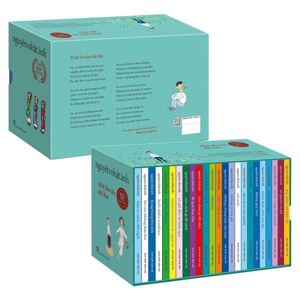 Boxset 24 Cuốn - Thời Thơ Ấu Dài Lâu (Phiên Bản Boxset Xanh Ngọt Ngào) -  Nguyễn Nhật Ánh - NXB Trẻ