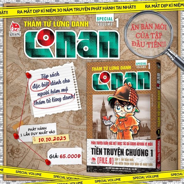 (Special Volume 1) THÁM TỬ LỪNG DANH CONAN - Gosho Aoyama – NXB Kim Đồng