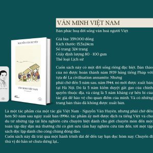 (Ấn bản đặc biệt kỷ niệm 20 năm Nhã Nam) VĂN MINH VIỆT NAM – Nguyễn Văn Huyên – Đỗ Trọng Quang dịch – Nhã Nam – NXB Hội nhà văn