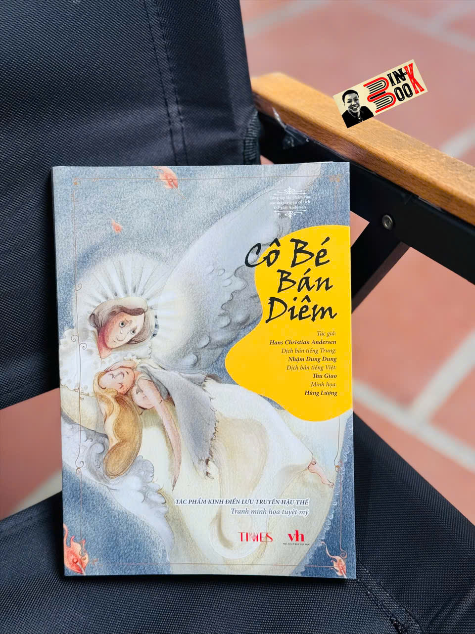 (In Màu) TRUYỆN CỔ TÍCH ANDERSEN - CÔ BÉ BÁN DIÊM – Hans Christian Andersen – Time Book - NXB Văn học