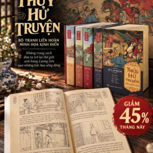 (Giải cứu sách) Boxset 26 tập THỦY HỬ Truyện Liên Hoàn Họa - Thi Nại Am - Nguyễn Thu Phương dịch - Tri Thức Trẻ Books