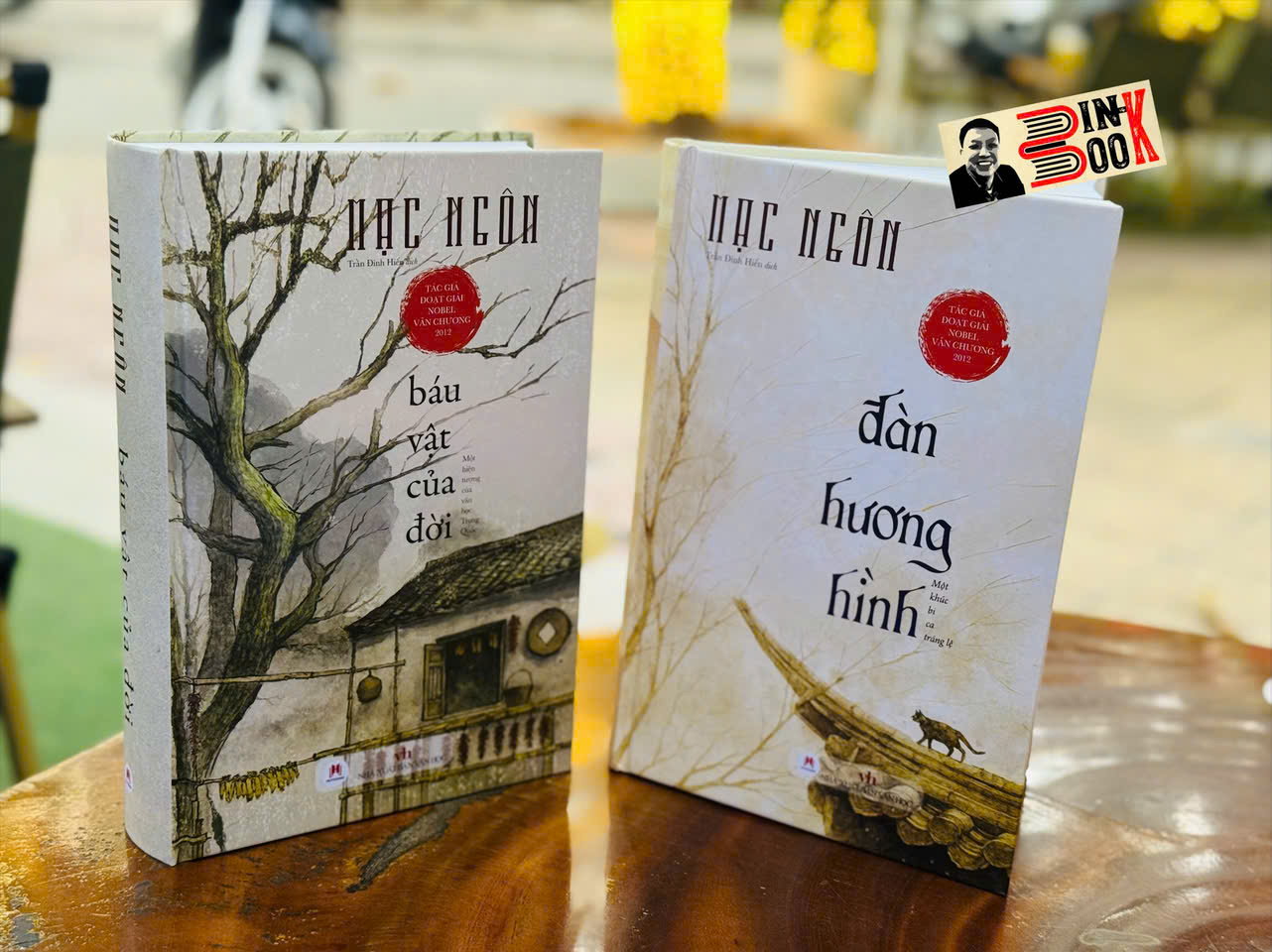 Combo 2 cuốn Mạc Ngôn: ĐÀN HƯƠNG HÌNH + BÁU VẬT CỦA ĐỜI - Bìa cứng - Tác giả đoạt giải Nobel văn chương 2012 - Trần Đình Hiến dịch - Huy Hoàng Bookstore