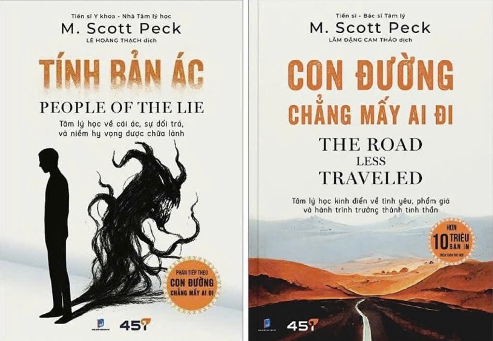 (Combo 2 cuốn) CON ĐƯỜNG CHẲNG MẤY AI ĐI; TÍNH BẢN ÁC - PEOPLE OF THE LIE - M.Scott Peck – Tuệ Tri Books