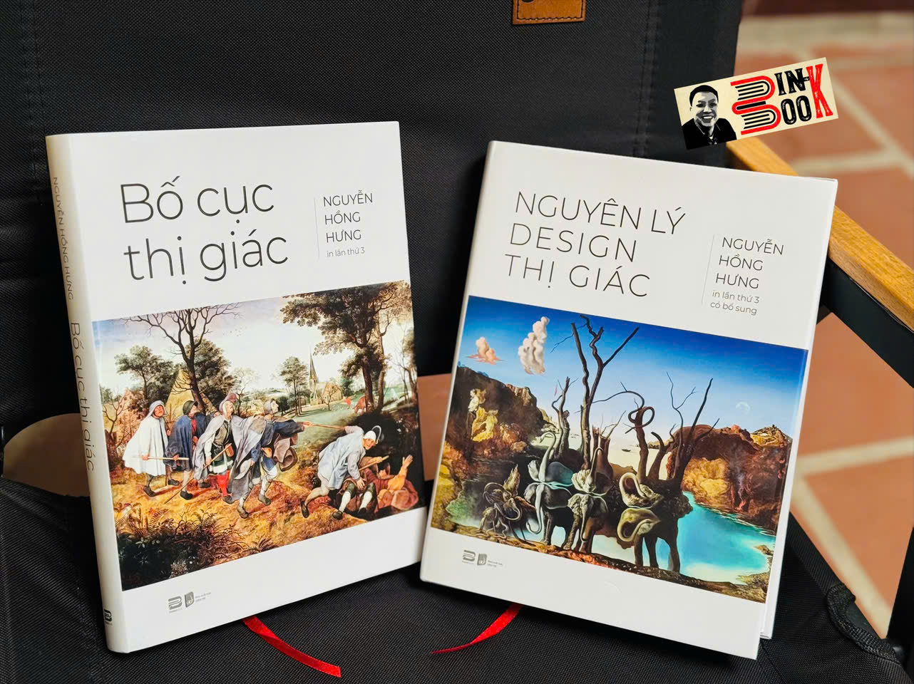 (Combo 2 cuốn) (Bìa cứng) NGUYÊN LÝ DESIGN THỊ GIÁC; BỐ CỤC THỊ GIÁC – Nguyễn Hồng Hưng - PHANBOOK