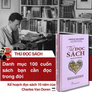 (Bìa cứng màu tím) THÚ ĐỌC SÁCH – Charles Van Doren – Sách Thời Đại – NXB Trẻ