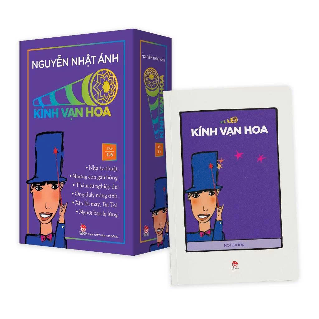 KÍNH VẠN HOA BOXSET LẺ - Bộ Kỉ Niệm 30 Năm - Nguyễn Nhật Ánh - NXB Kim Đồng
