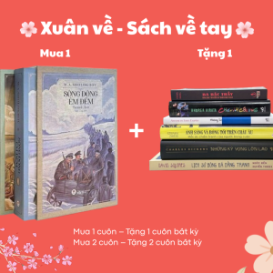 (Tặng 1 c sách) BOXSET 2 TẬP SÔNG ĐÔNG ÊM ĐỀM - Nobel Văn Học - M. A. Sholokhov - Thụy Ứng dịch - Huy Hoàng Bookstore