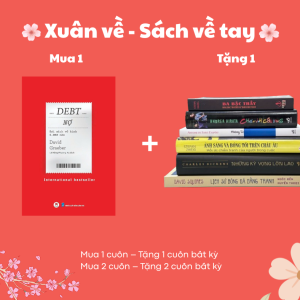 (Tặng 1c sách) DEBT: NỢ - Sợi xích vô hình 5.000 năm  - International bestseller  – David Graeber – Lê Hồng Phương Hạ dịch – Huy Hoàng Books