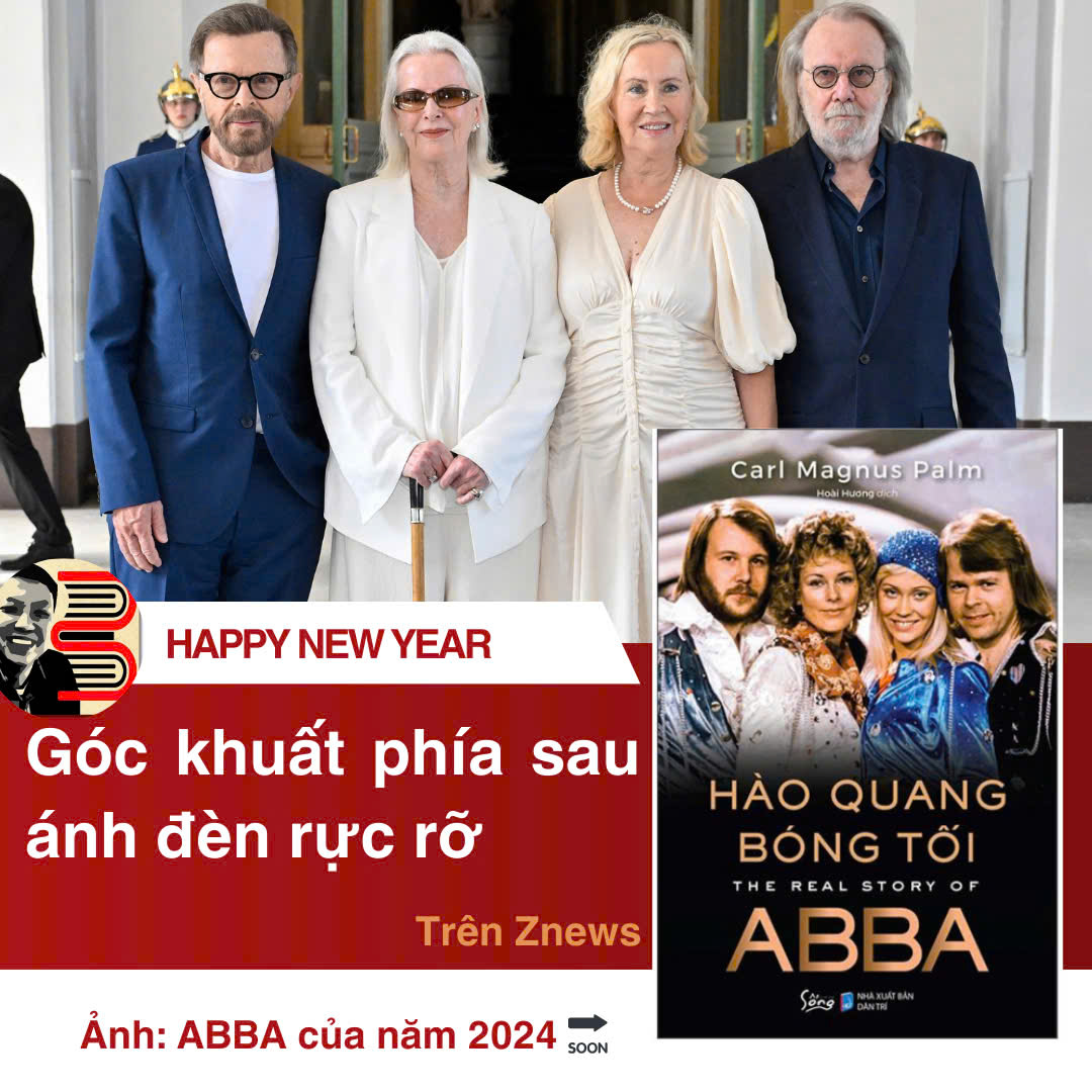 HÀO QUANG BÓNG TỐI - The real story of ABBA - Carl Magnus Palm -Hoài Hương dịch - Alphabooks