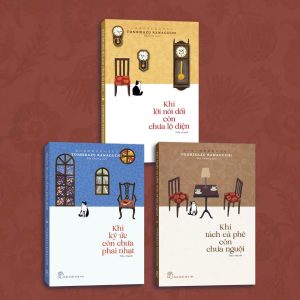 (Combo 3 cuốn) KHI KÝ ỨC CÒN CHƯA PHAI NHẠT; KHI LỜI NÓI DỐI CÒN CHƯA LỘ DIỆN; KHI TÁCH CÀ PHÊ CÒN CHƯA NGUỘI - Toshikazu Kawaguchi – NXB Trẻ