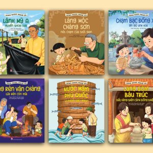 [SÁCH QUỐC GIA 2025] (Trọn bộ 6 cuốn) VANG DANH NGHỀ CỔ - Ruốc Đặng, Bùi Xuân Quỳnh, NGART, Kim Dung, Phương Bùi, Thành Nguyễn, Liber – NXB Kim Đồng